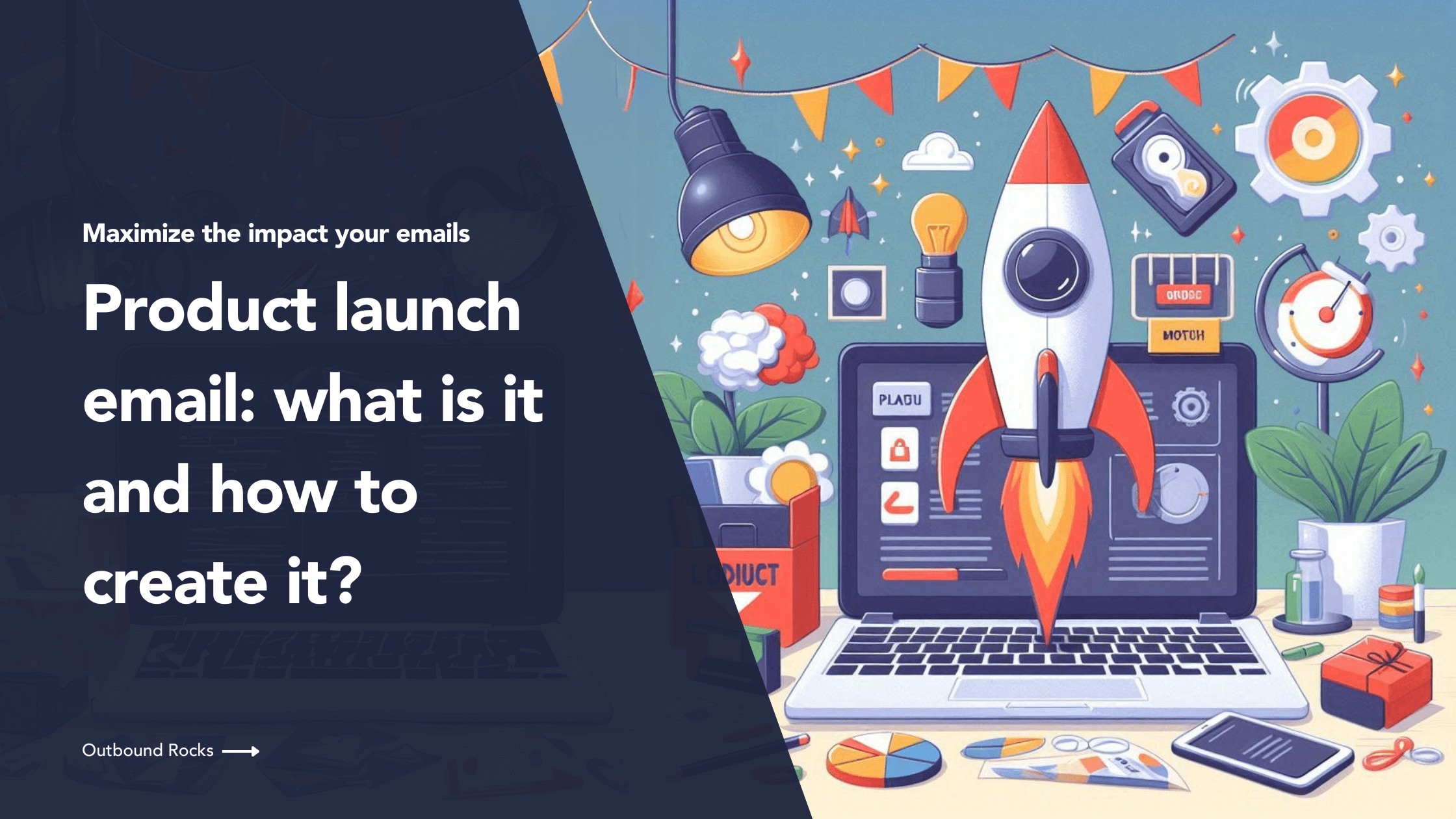 Product launch email cover